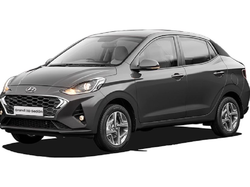 HYUNDAI GRAND I 10 angular front exterior view