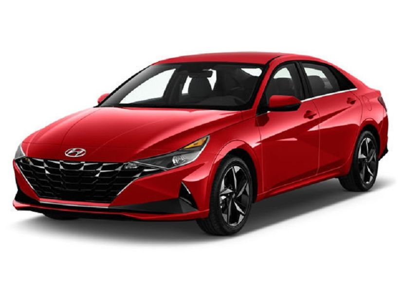 HYUNDAI ELANTRA angular front exterior view