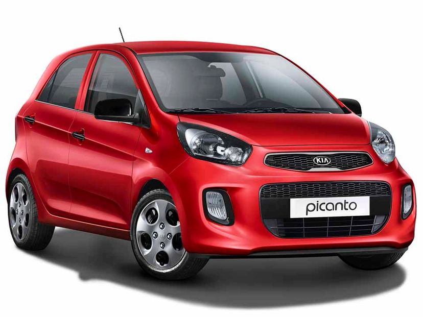 KIA PICANTO angular front exterior view.