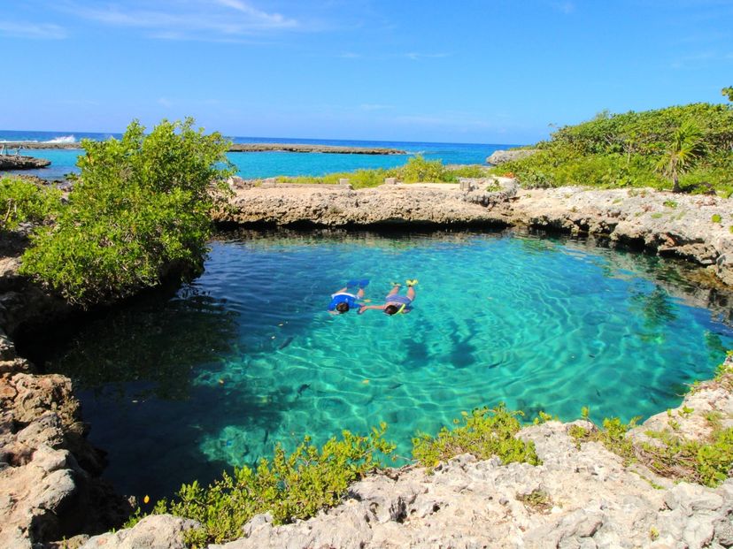 Caleta Buena panoramic view, Ciénaga de Zapata, Matanzas, Cuba.
