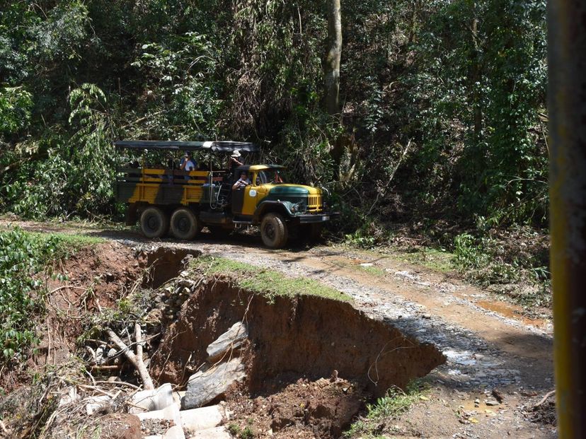 Guanayara Natural Park, Topes de Collantes, Sanctí Spíritus, Cuba.