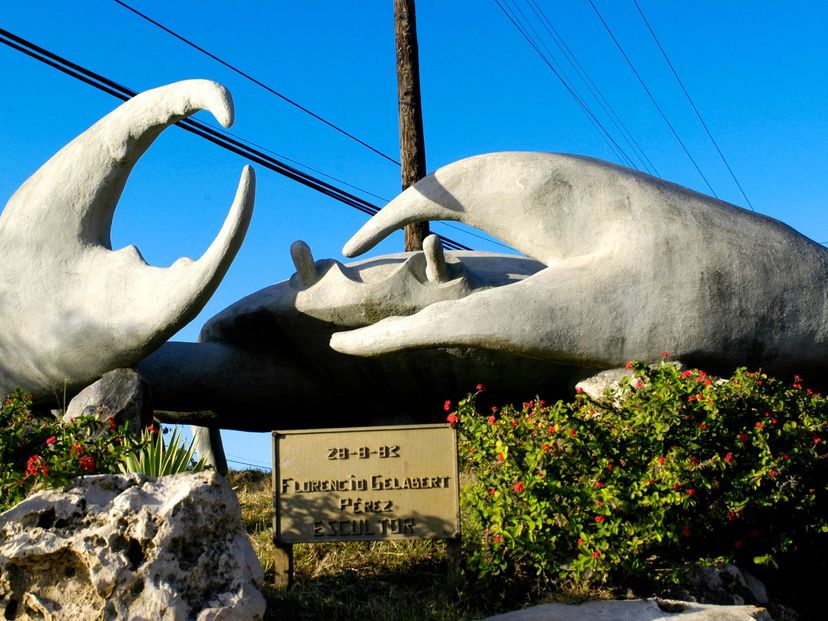 Crab monument, Caibarién city