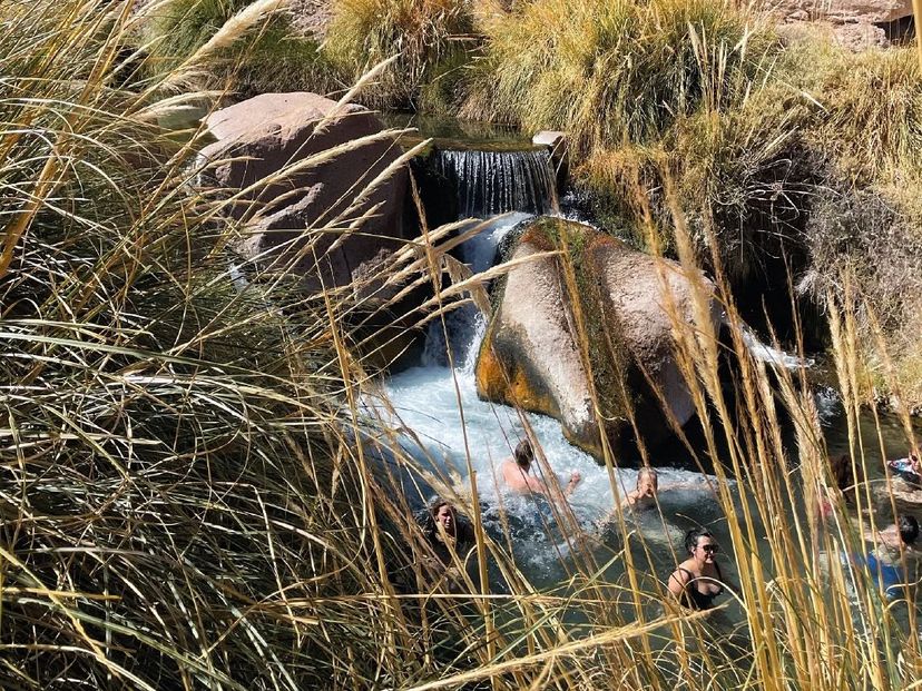"HALF DAY PURITAMA HOT SPRINGS" Tour, San pedro de Atacama, Chile.