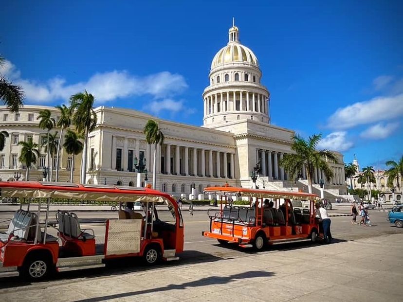 "PANORAMIC HAVANA TRAM CITY TOUR" Tour (Zone 2 - Miramar Pickup), La Habana, Cuba.