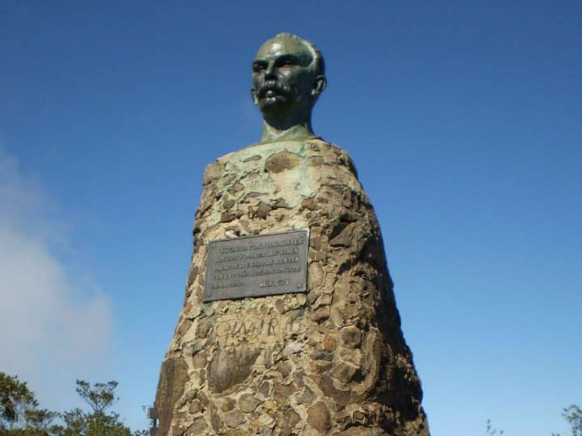 Monument to José Martí at Turquino National Park
