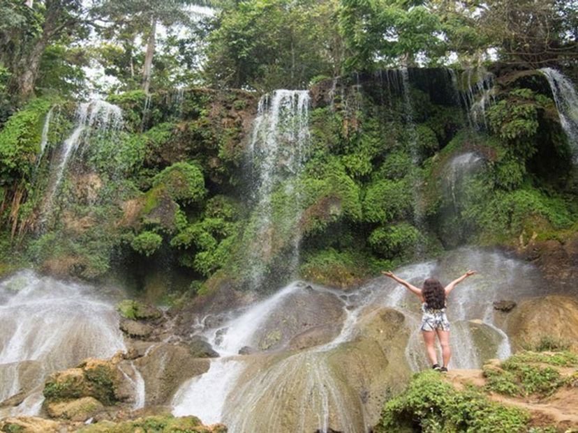 El Nicho Natural Park panoramic view, Cienfuegos, Cuba