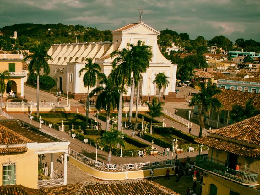 Trinidad old city panoramic view, Trinidad, Sancti Spíritus, Cuba.