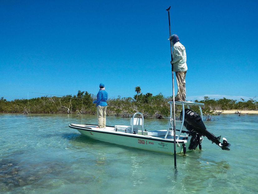 “Fly fishing in Salinas de Brito, Zapata Peninsula” Tour