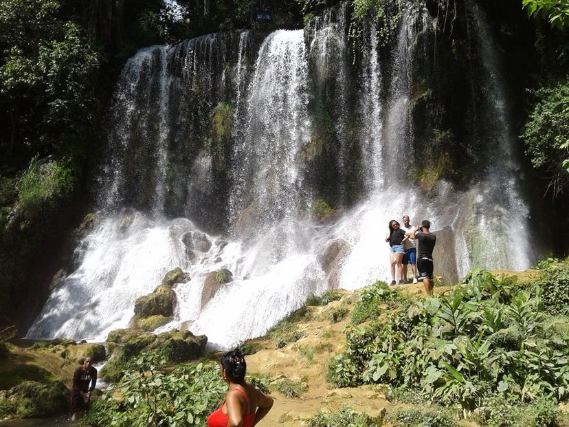 El Nicho Natural Park panoramic view, Cienfuegos, Cuba.