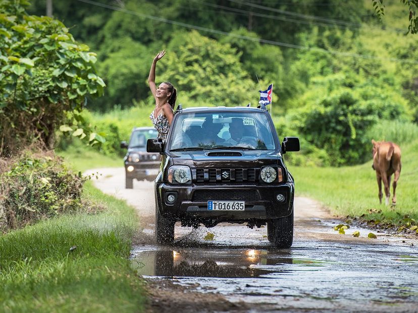“JEEP SAFARI" Tour, Guardalavaca beach, Holguín, Cuba.