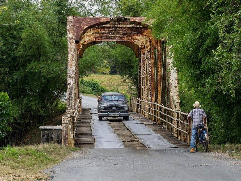 Sumidero town panoramic view, Minas de Matahambre, Pinar del Río, Cuba.
