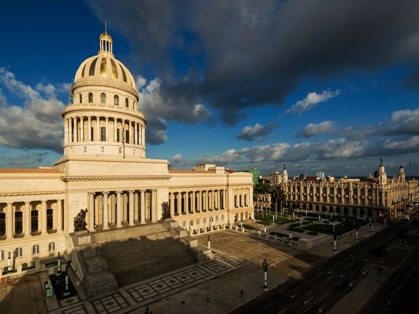 The Capitol of Havana, Old Havana, La Habana, Cuba.