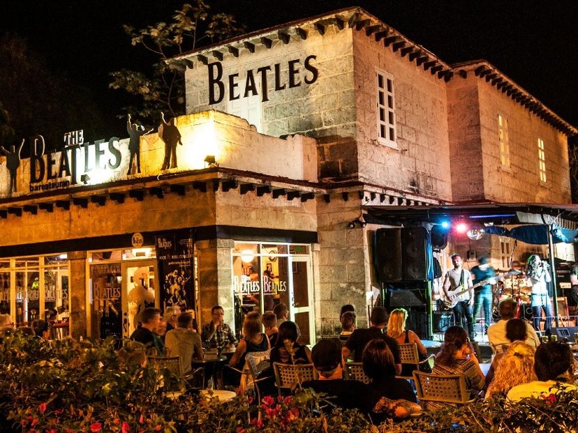 Beatles Bar, Varadero, Matanzas, Cuba.