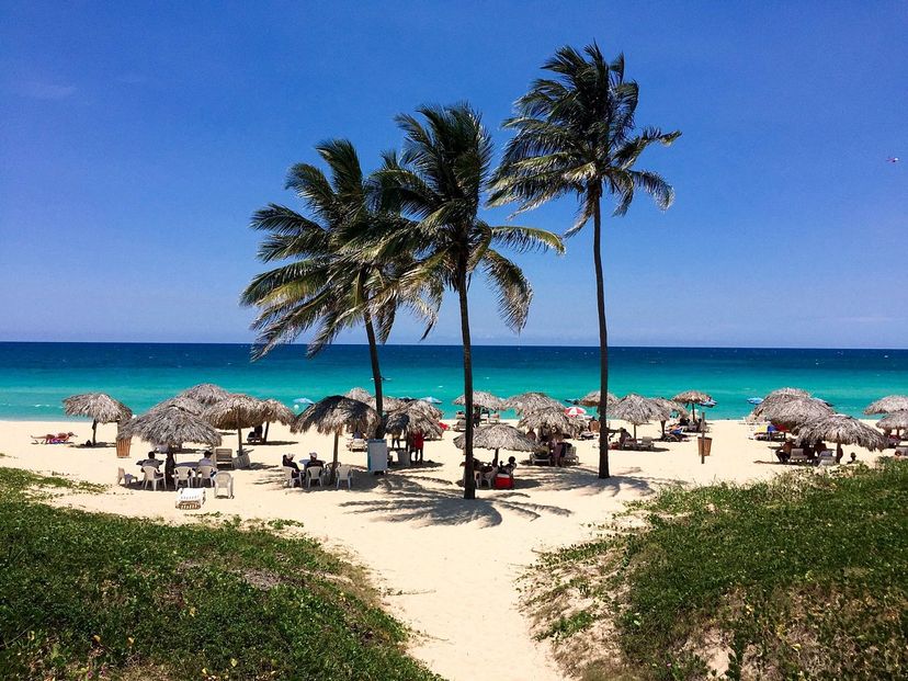 Playas del Este panoramic view, Havana, Cuba.