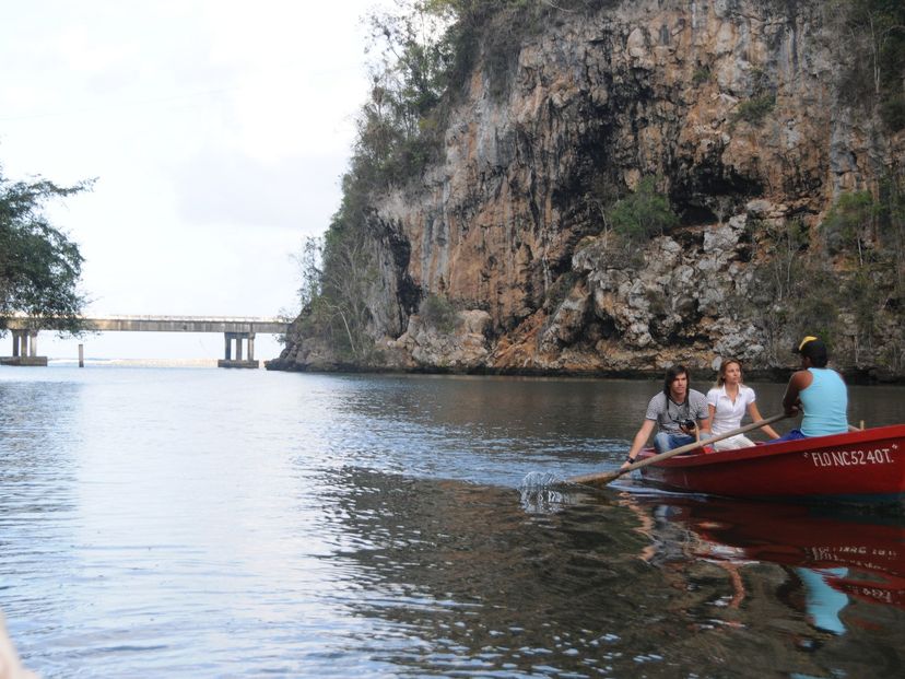 Visit to the Canyon of the YUMURÍ RIVER Tour, Baracoa, Guantánamo, Cuba.