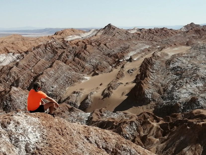 "TREKKING TO THE SALT MOUNTAIN RANGE (CORDILLERA DE LA SAL)" PREMIUM Tour, San Pedro de Atacama, Chile. 