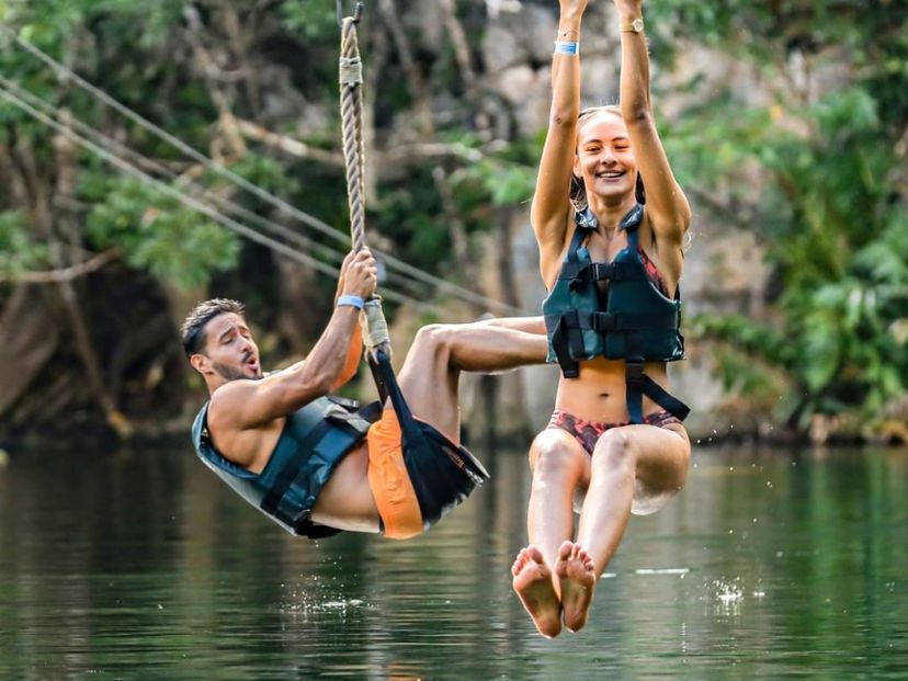 "Xenotes" Tour, XCARET PARK, Playa del Carmén, Quintana Roo.