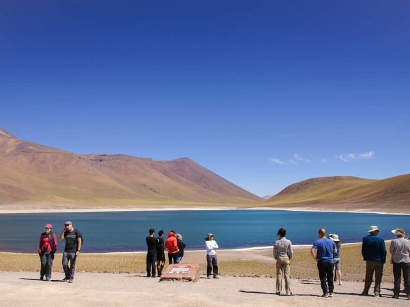 "FULL DAY PIEDRAS ROJAS (RED STONES) & ALTIPLANIC LAGOONS" Tour, San Pedro de Atacama, Chile. 