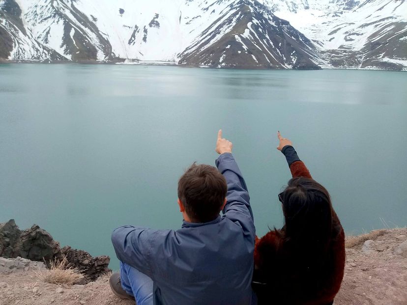 “EL YESO RESERVOIR & BAÑOS COLINA HOT SPRINGS” Tour, El Morado National Park, Chile.