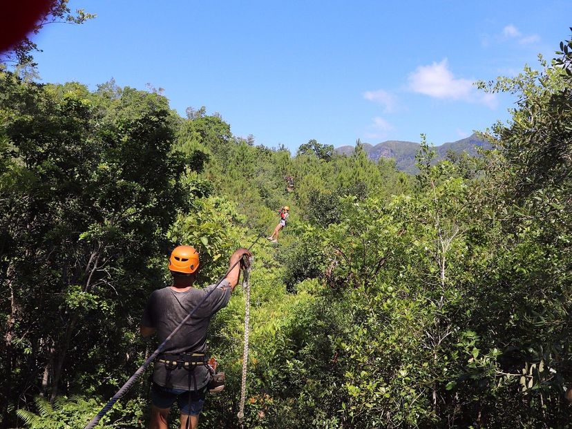 Canopy Tour (zipline park) in Viñales Valley, Viñales, Pinar del Río, Cuba.