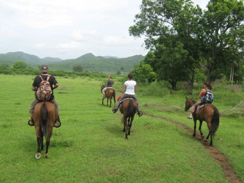 “Horseback Riding La Pastora – Sugar Mills Valley – Javira Waterfall” Tour, Trinidad.