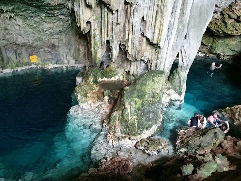 The Saturno Cave panoramic view, Matanzas, Cuba.