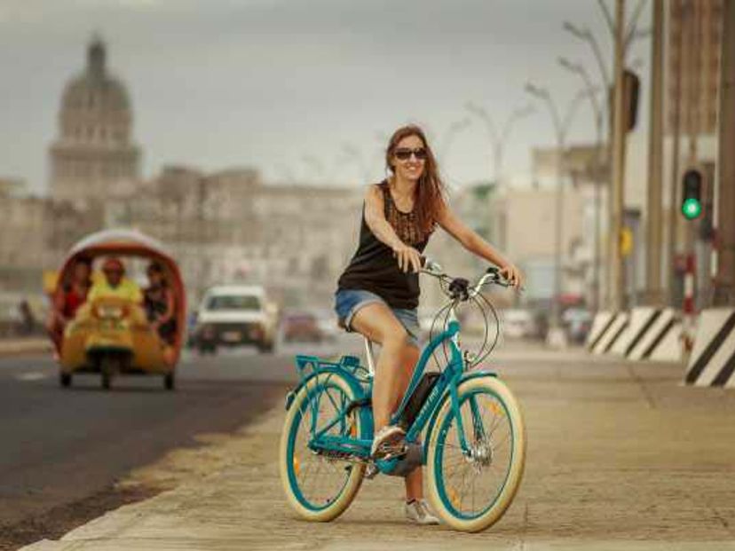 E-BIKE ride in Havana.