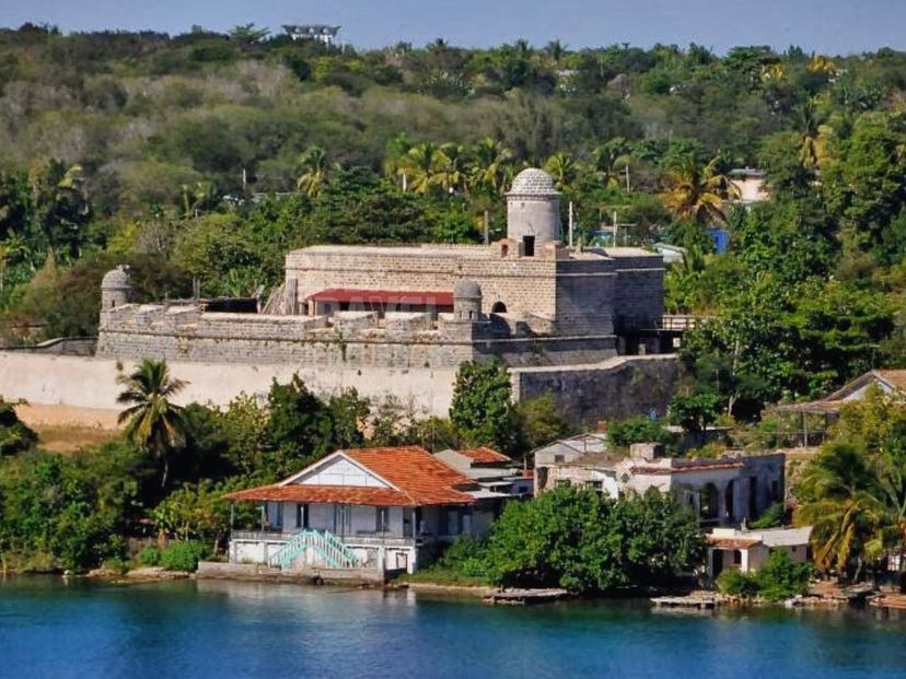 Castillo del Jagua panoramic view, Cienfuegos, Cuba.