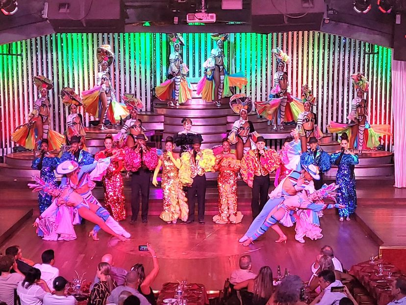 The Parisien Cabaret show at The Hotel Nacional de Cuba, Havana, Cuba.