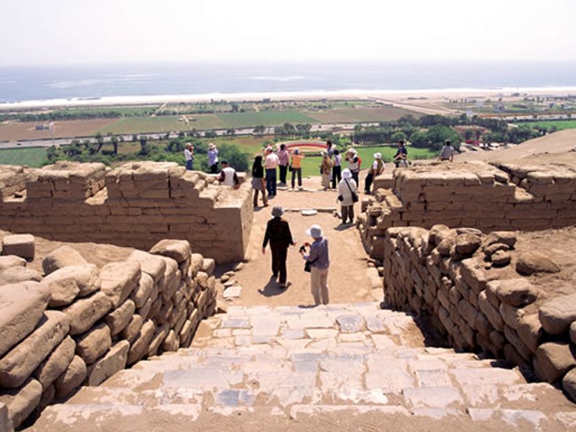 PACHACAMAC'S INKA PYRAMIDS, LIMA, PERU