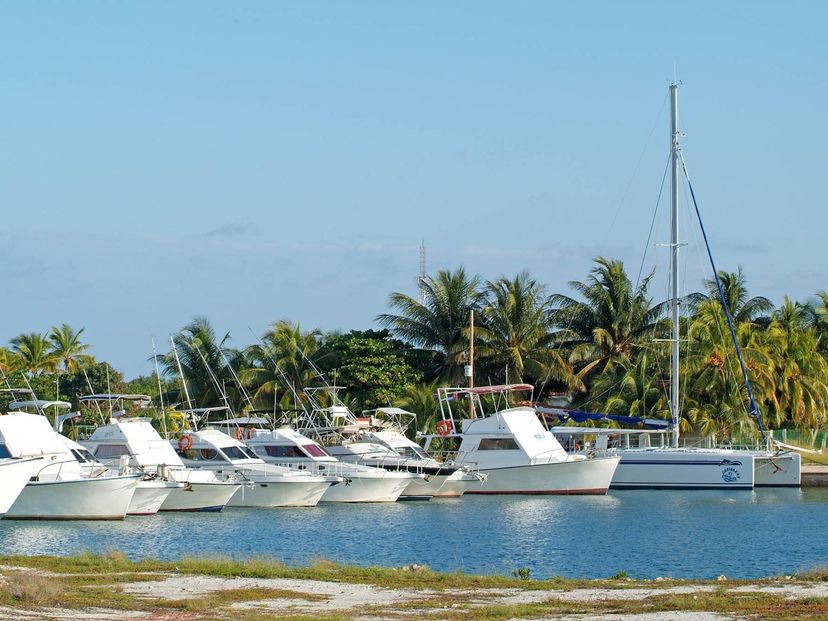 Cayo Guillermo Marlin International Marina panoramic view