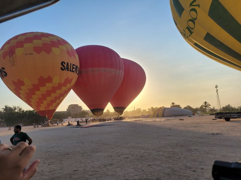 "BALLOON RIDE IN LUXOR" Private Tour, Luxor, Egypt.