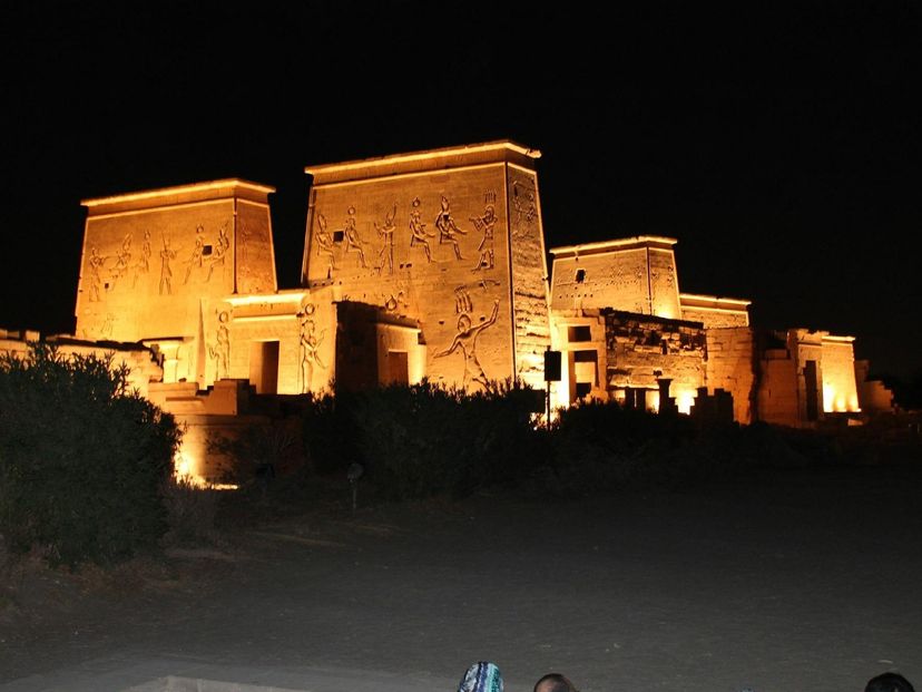 "LIGHT AND SOUND SHOW AT THE TEMPLES OF PHILAE" Private Tour, Aswan, Egypt.
