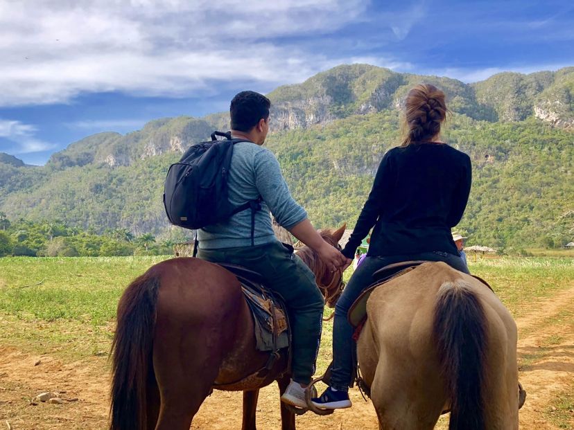 Viñales valley panoramic view, Pinar del Río, "Horseback Adventure through the Valley of Viñales" Tour