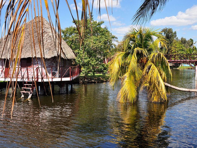 Guama tourist park panoramic view, Matanzas