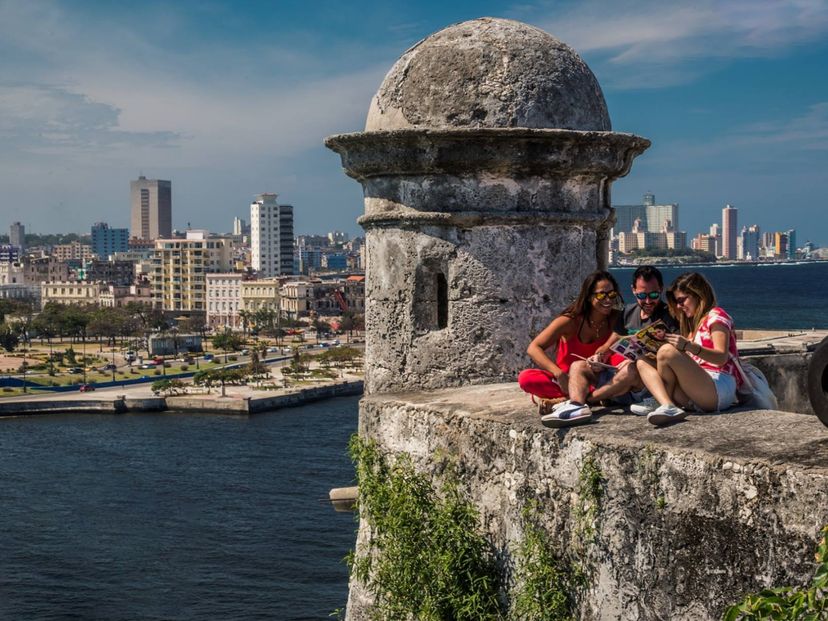 Old Havana city panoramic view, "Colonial Havana by Plane" Tour