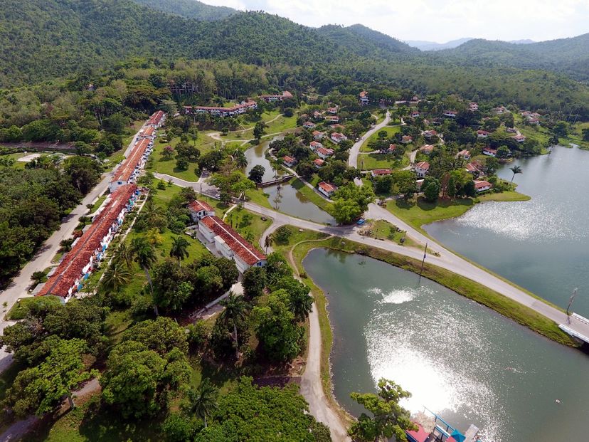 Las Terrazas comunity panoramic view, Artemisa, Cuba.