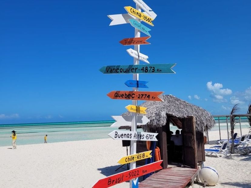 "PILAR MEDIA LUNA" Tour, Jardines del Rey, Ciego de Ávila, Cuba.
