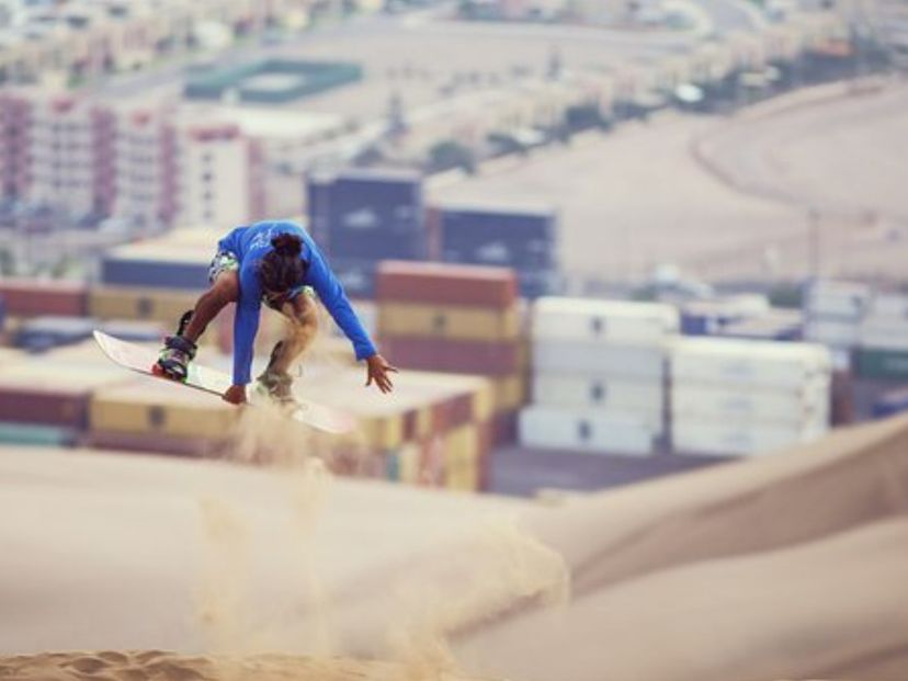 “SANDBOARDEN AUF DER SANDDÜNE CERRO DRAGóN“ Tour