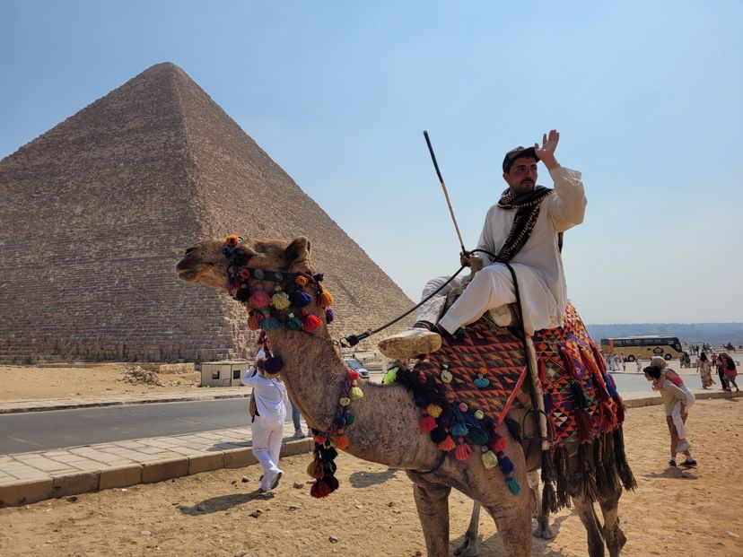 The Pyramids of Giza, the last surviving wonder of the ancient world and one of humanity’s most extraordinary achievements, Giza, Egypt.