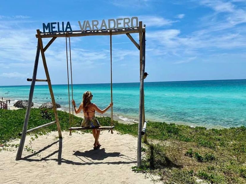 Varadero beach panoramic view, Varadero, Matanzas, Cuba.