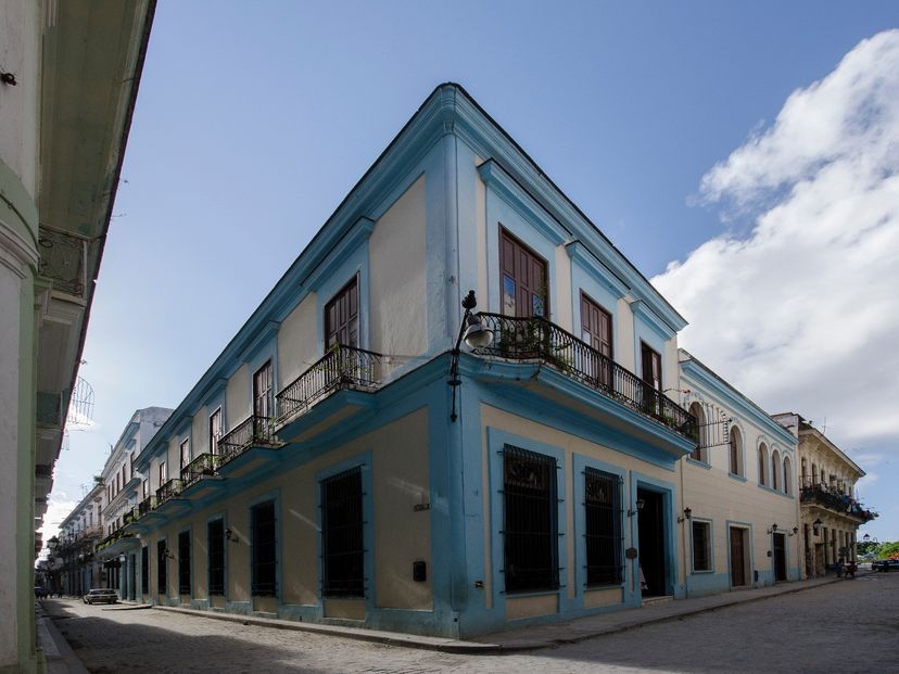 Panoramic hotel view