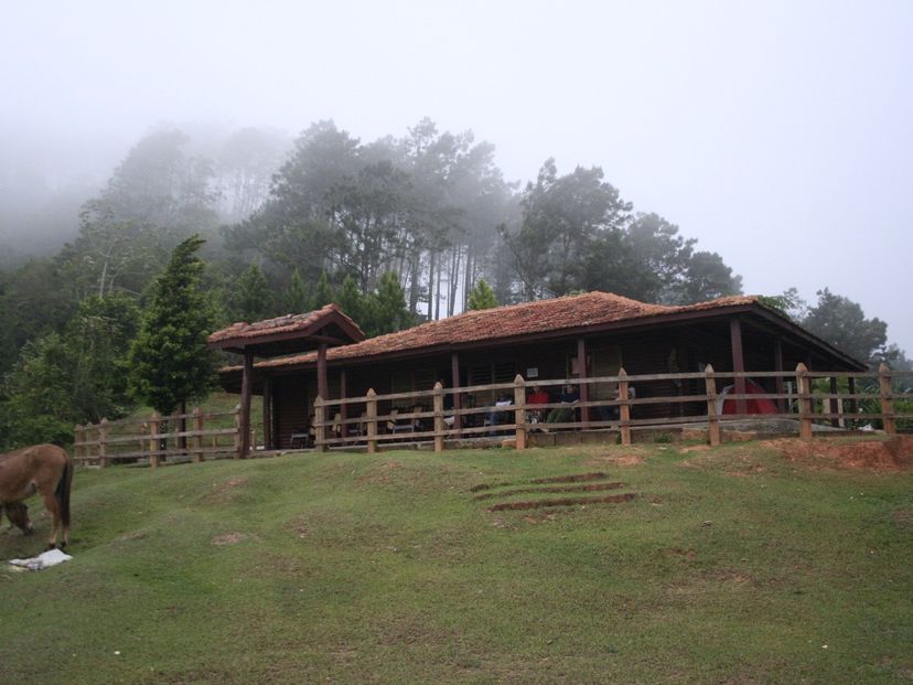 Panoramic farm view