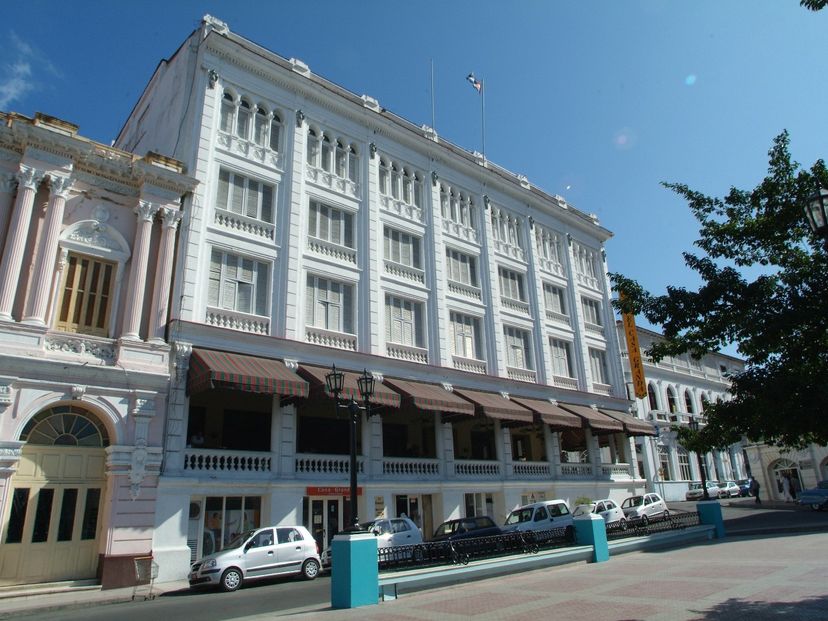 Panoramic hotel view