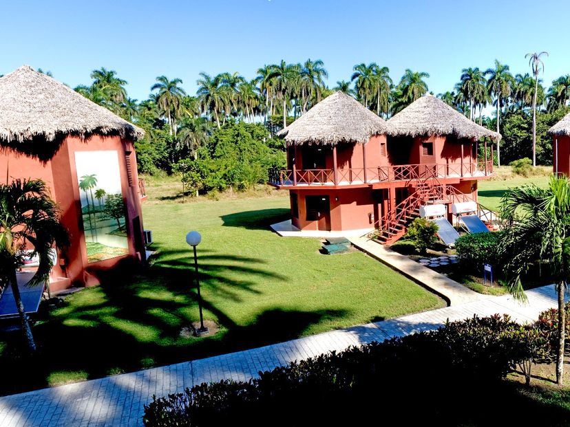 Panoramic hotel view