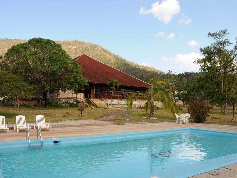 Panoramic villa & pool view