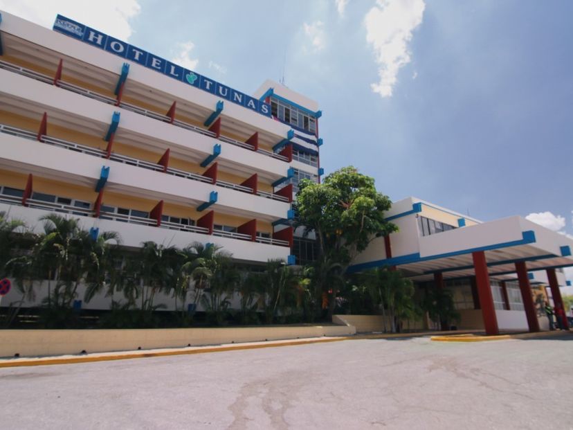 Panoramic hotel view