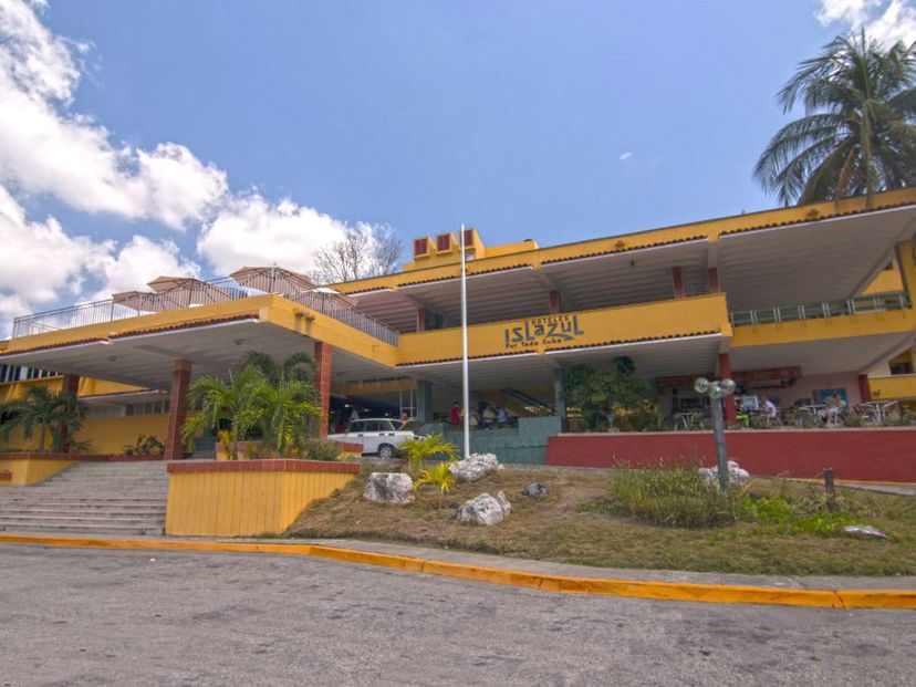 Panoramic hotel view