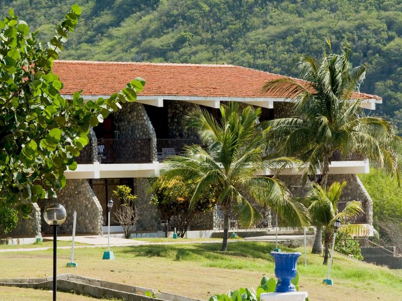 Panoramic hotel view