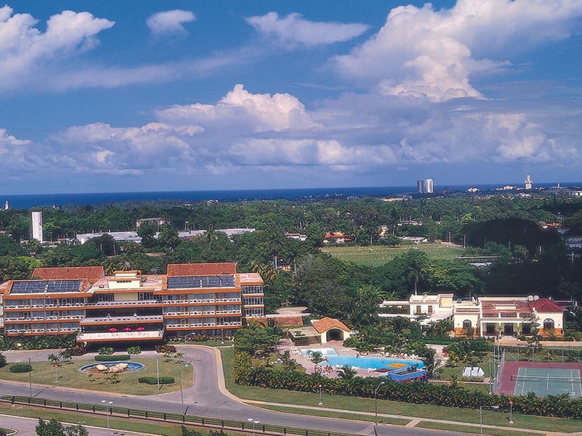 Hotel panoramic view